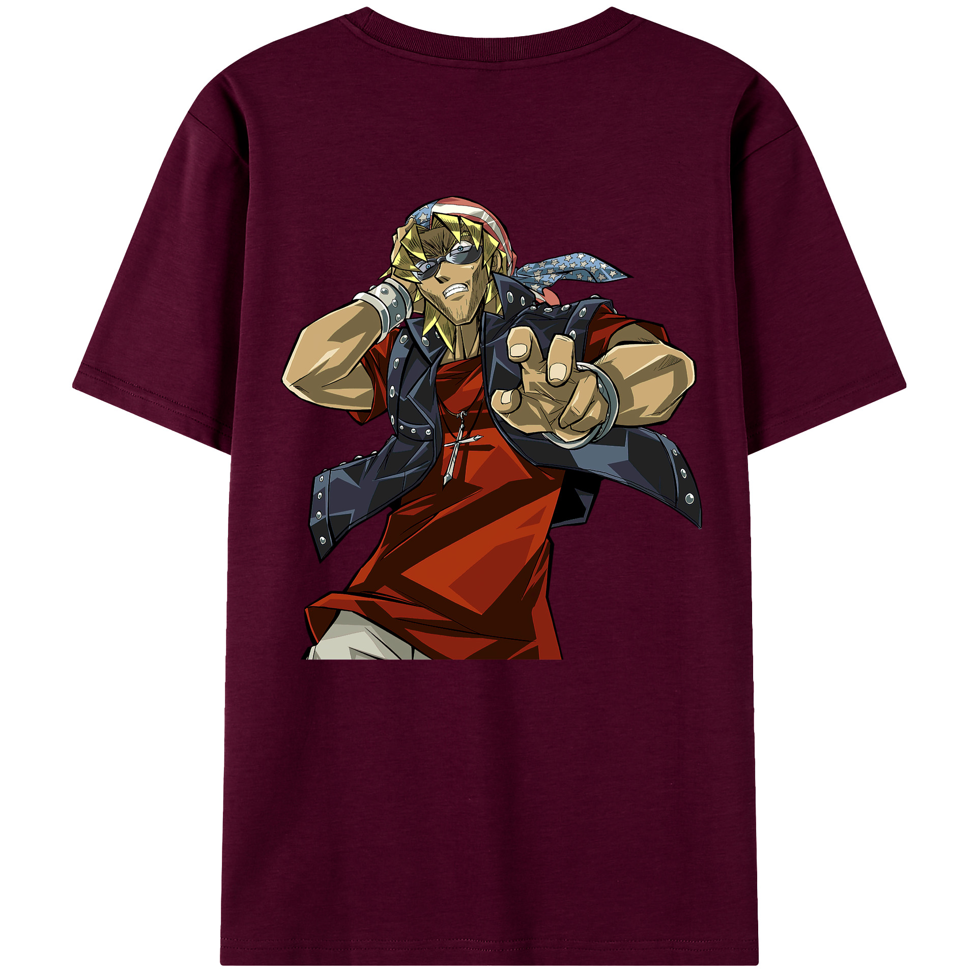 （画像用） 遊☆戯☆王 Yu-Gi-Oh! レディース半袖Tシャツ(バックプリント)